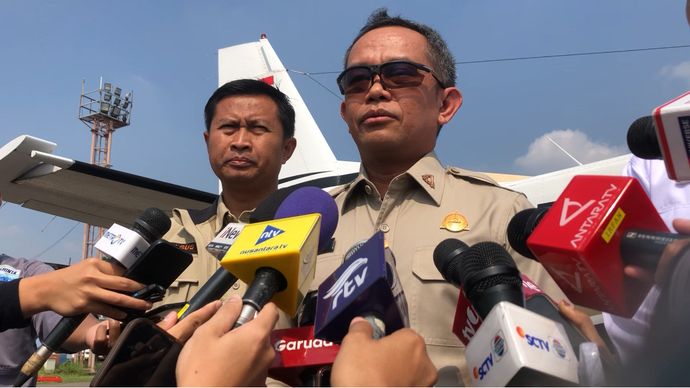 Kepala Pusat Data, Informasi dan Komunikasi Kebencanaan BNPB Abdul Muhari 