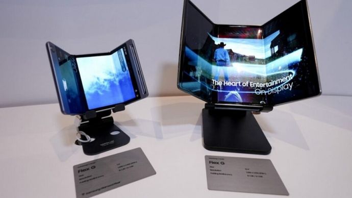 Samsung dikabarkan telah merampungkan pengembangan ponsel lipat tiga pertamanya. (Foto: Istimewa via Gizmochina)