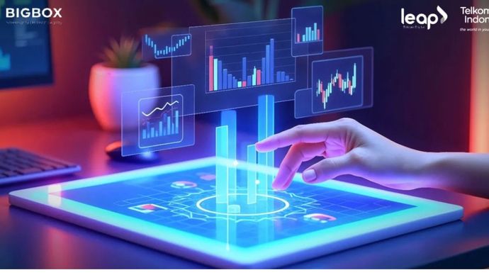   Implementasi teknologi digital pada industri keuangan (Ilustrasi)