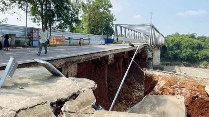 Jembatan Cipamingkis Bekasi