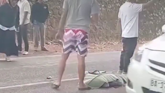 ODGJ ditabrak mati kendaraan di Sumbar. 