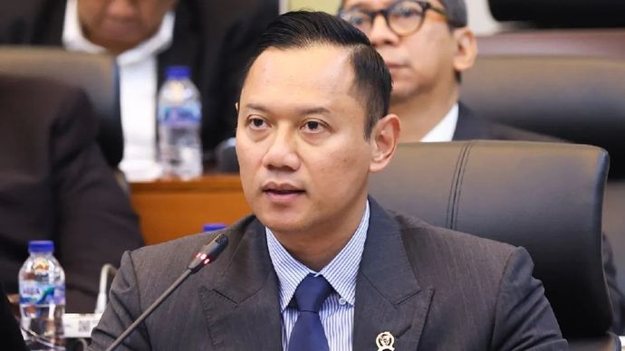  Menteri Koordinator Bidang Infrastruktur dan Pembangunan Kewilayahan (Menko IPK) Agus Harimurti Yudhoyono (AHY).