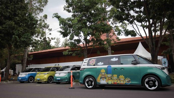 Volkswagen Indonesia perkenalkan ID. BUZZ di Jogja Volkswagen Festival (JVWF) 2025. (Foto: Istimewa)