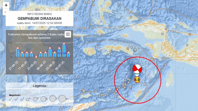 Gempa Bumi Maluku Tenggara