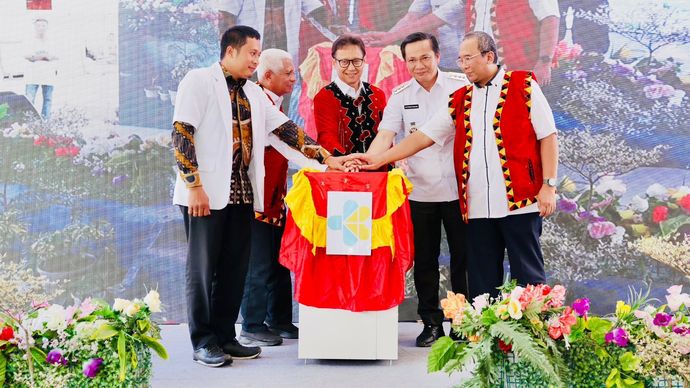 Groundbreaking RSUD Nias Barat, Jumat, 11 Juli 2025. 