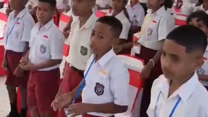 Momen Haru Hari Pertama Sekolah Rakyat di Kupang