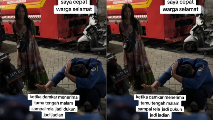 Petugas Damkar Mendadak Jadi Dukun