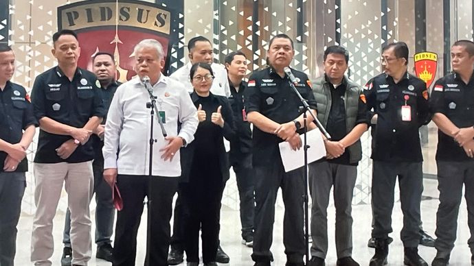 Konferensi Pers Kejagung