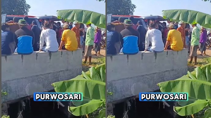 Pagi ini warga Dusun Payaman, Desa Sukodermo &ndash; Kecamatan Purwosari, dikejutkan oleh penemuan seorang pria dalam kondisi tak bernyawa di saluran air sekitar pukul 06.30 WIB, Jumat (18/7/2025).