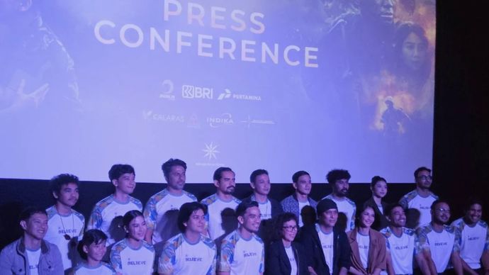 Saat gala perdana film 