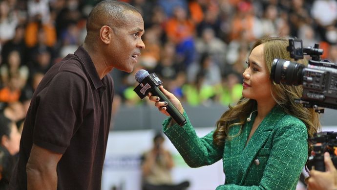 Pelatih tim nasional sepak bola Indonesia, Patrick Kluivert.