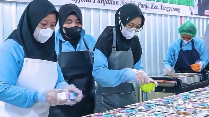  UMKM katering pemasok Program MBG di Tenggarong, Kalimantan Timur/Foto: Istimewa