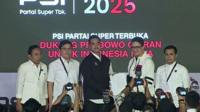 Kaesang Pangarep resmi kembali memimpin Partai Solidaritas Indonesia (PSI) untuk periode 2025&ndash;2030.