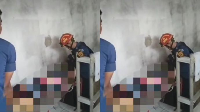  Dinas Pemadam Kebakaran Dan Penyelamatan Kota Depok Menerima laporan adanya seorang lansia berumur 75 Tahun mengalami stroke berada dikamarnya dilantai 2 sehingga meminta bantuan petugas damkar.