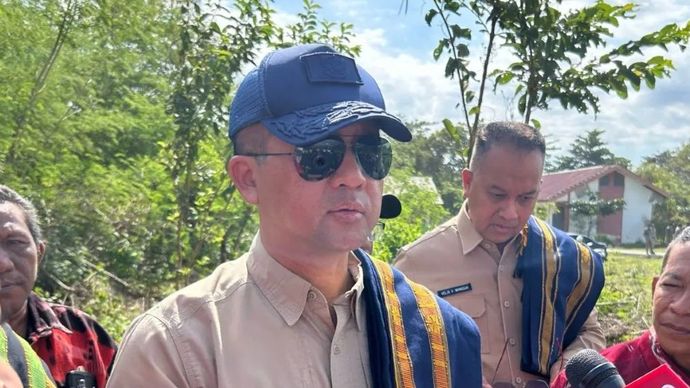 Menteri Transmigrasi Muhammad Iftitah Sulaiman Suryanagara. (Foto: ANTARA/Maria Cicilia Galuh)