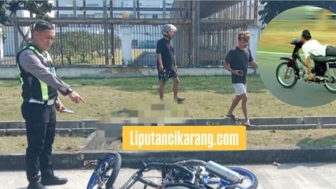 Remaja tewas kecelakaan di Cikarang. 