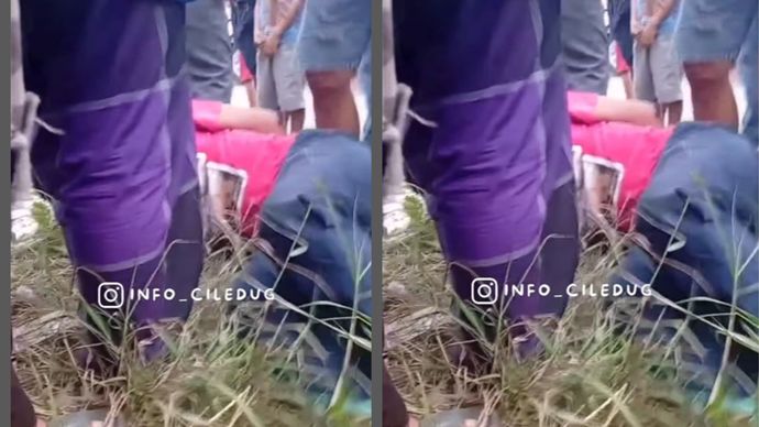 KETANGKEP DI PARUNG KORED, JAMBRET HP LANGSUNG DIIKET DAN DIKASIH SALAM OLAHRAGA  Pelaku jambret Handphone berhasil ditangkap warga di Parung Kored, Karang Tengah, Tangerang, Senin (21/7/2025) sore skitar pukul 15.40 WIB.