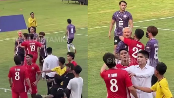 El Rumi dan Syamsir Alam nyaris ribut di lapangan 