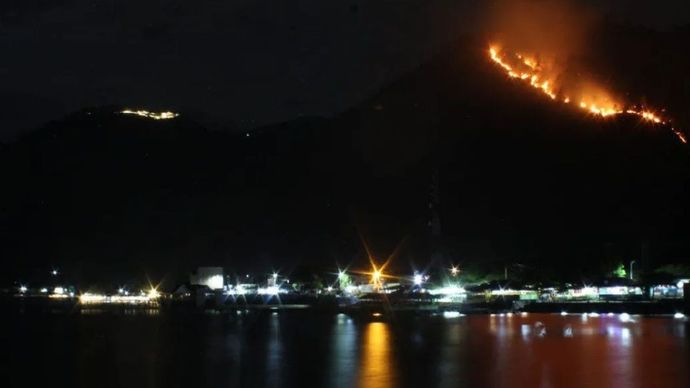 ebakaran hutan dan lahan (Karhutla) di Sumatera Utara.