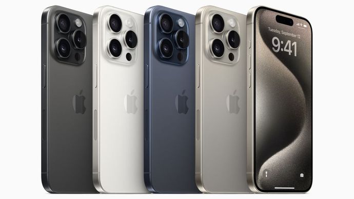 Ilustrasi. Ponsel flagship lawas Apple iPhone 15 Pro. (Foto: Istimewa via unbox.ph)