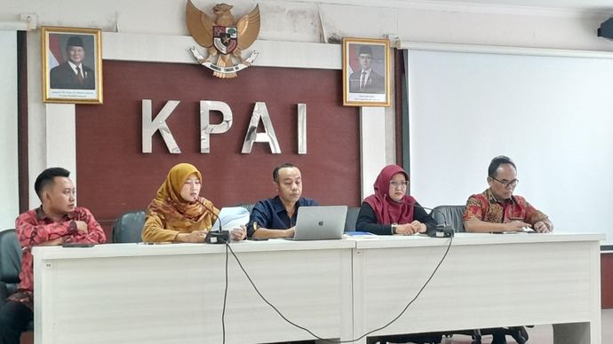 Konferensi pers KPAI