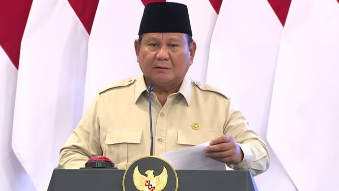 Presiden Prabowo Subianto secara resmi meluncurkan logo dan tema Hari Ulang Tahun (HUT) ke-80 Kemerdekaan Republik Indonesia, bertempat di Istana Negara, Jakarta. 