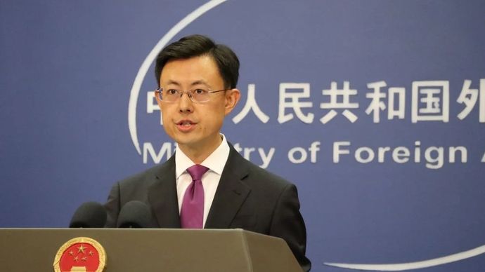 Juru Bicara Kementerian Luar Negeri China Guo Jiakun.