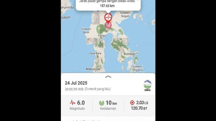 Gempa Poso