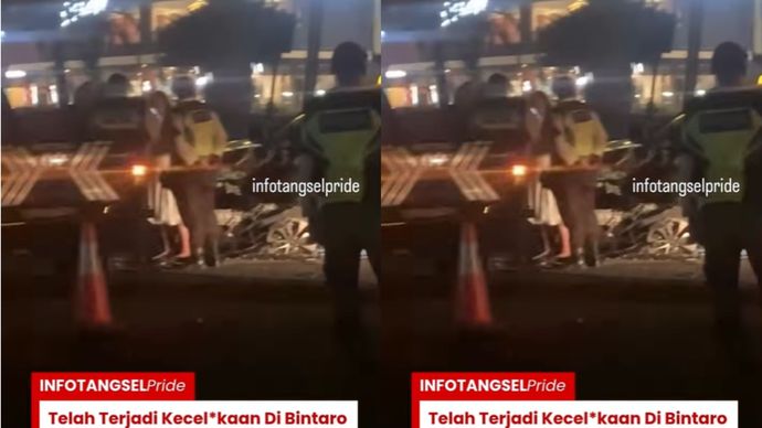 kecelakaan di bintaro