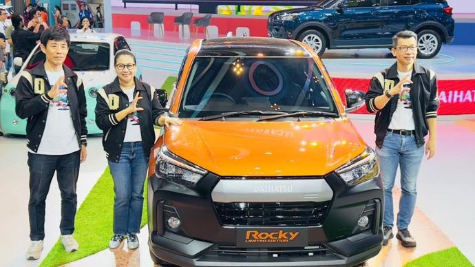 Daihatsu memperkenalkan Rocky Limited Edition di GIIAS 2025. (Foto: Istimewa)