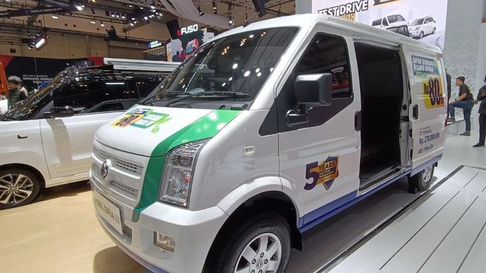 DFSK Gelora E tampil di GIIAS 2025. (Foto: Adiantoro/NTV)