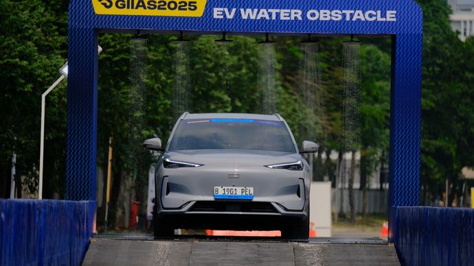 GIIAS 2025 menghadirkan pengalaman berkendara yang lebih lengkap melalui program test drive. (Foto: Istimewa)