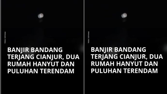 Insiden ini mengakibatkan dua rumah semi permanen hanyut terbawa arus, puluhan rumah terendam, dan jembatan penghubung desa mengalami kerusakan parah.
