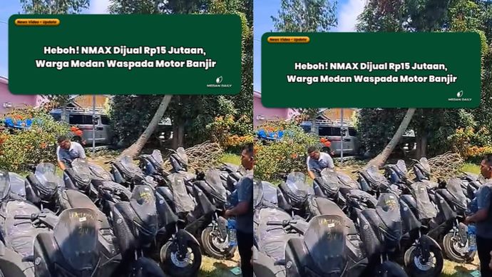 Geger Motor Yamaha NMAX Dijual Rp15 Jutaan Saja