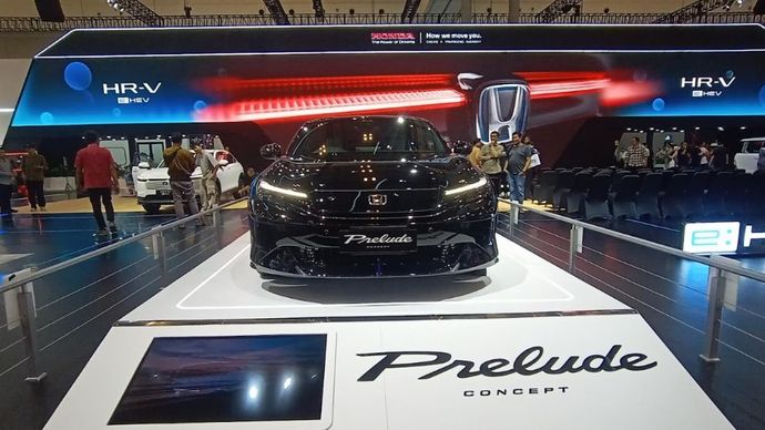 Honda Prelude Concept. (Foto: Adiantoro/NTV)