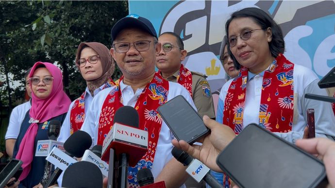 Menteri Pendidikan Dasar dan Menengah (Mendikdasmen) Abdul Mu&rsquo;ti 