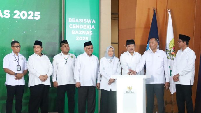BAZNAS Buka Beasiswa Cendekia 2025 di 183 Kampus Dalam Negeri dan Mahad Aly. Senin, 4 Agustus 2025.
