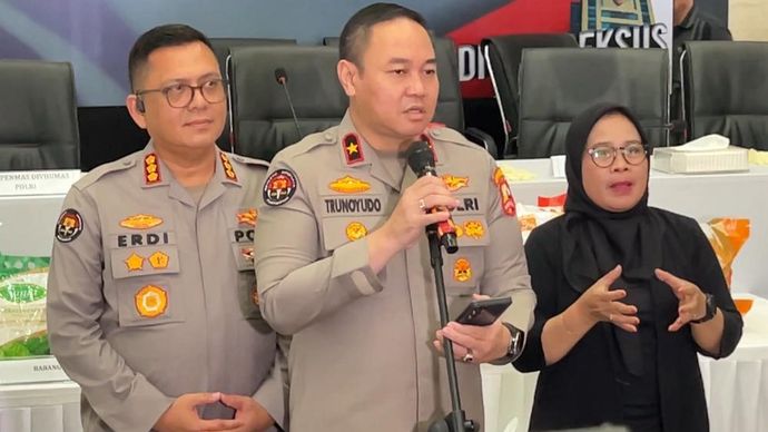 Karo Penmas Divisi Humas Polri Brigjen Trunoyudo Wisnu Andiko. 