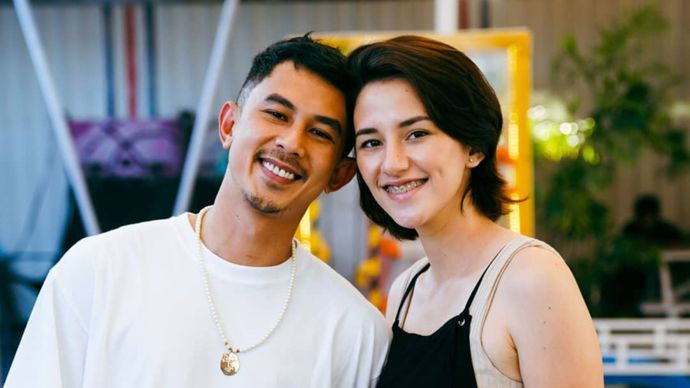Dahlia Poland dan Fandy Christian.