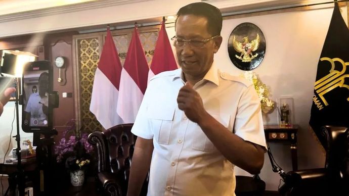 Menteri Hukum Supratman Andi Agtas dalam wawancara khusus dengan ANTARA di Jakarta, Senin (4/8/2025). 