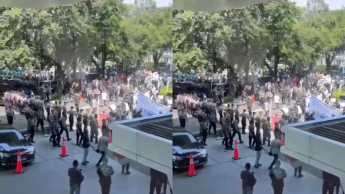 Demo Ahli Waris di Kawasan Pondok Indah Mall