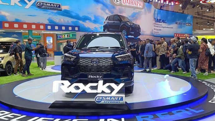 Daihatsu Rocky e-Smart Hybrid. (Foto: Adiantoro/NTV)