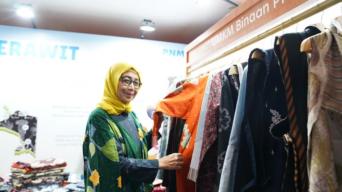 Nasabah Binaan PNM Mekaar. Rabu, 6 Agustus 2025.