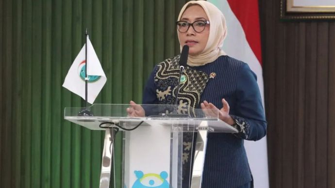 Menteri Pemberdayaan Perempuan dan Perlindungan Anak Arifah Fauzi. 