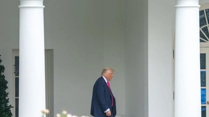 Presiden AS Donald Trump . (Xinhua)