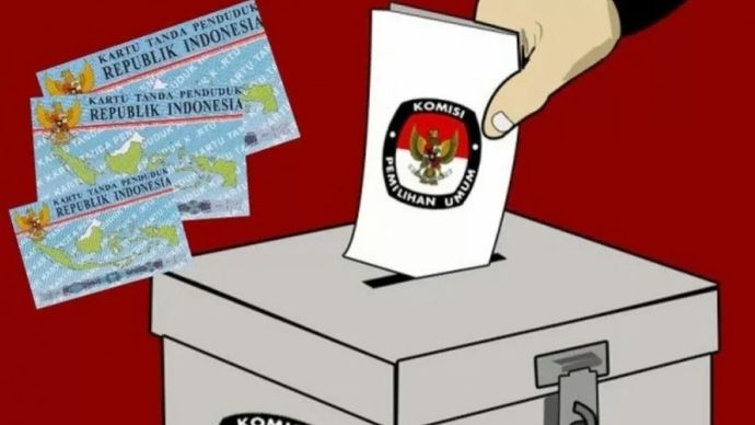 Ilustrasi pemilu. 