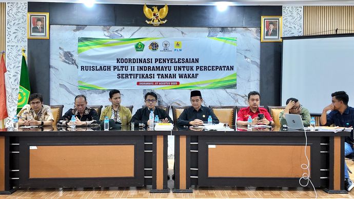 Kemenag Perkuat Pengawasan Penyelesaian Ruislagh Tanah Wakaf PLTU II Indramayu