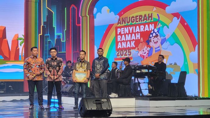Program Abraham Raih Penghargaan Penyiaran Ramah Anak