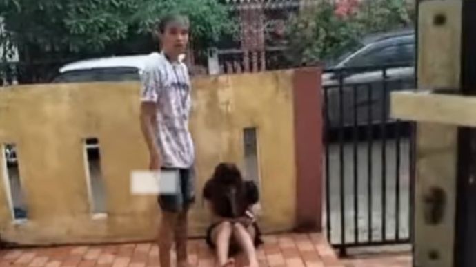 Pria Diduga Cemburu Aniaya Pasangan dengan Sajam 
