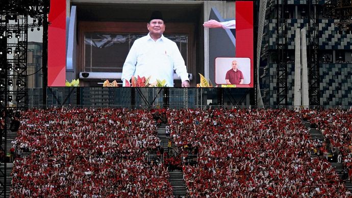 Presiden Republik Indonesia, Prabowo Subianto menghadiri Parade Hari Nasional Singapura 2025